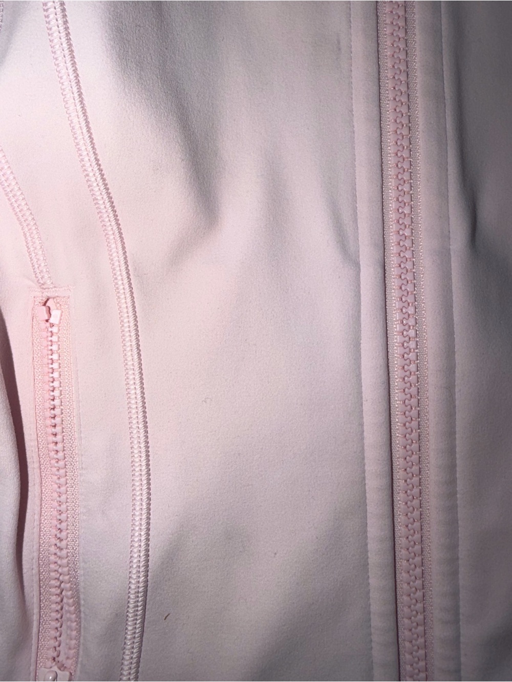 Lululemon Women’s Light Pink Zip-Up Jacket - Picture 2 of 4